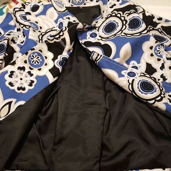 Madison Floral print Double Stitched Jacket size Medium - Picture 9 of 11